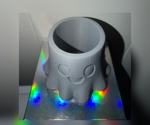 3D printed ghost candle holder
