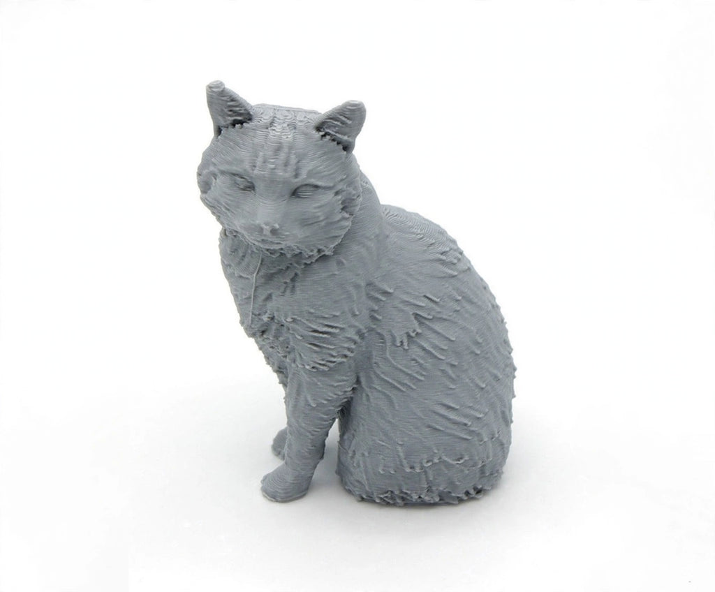 Custom 3D Printed Cat Figurine