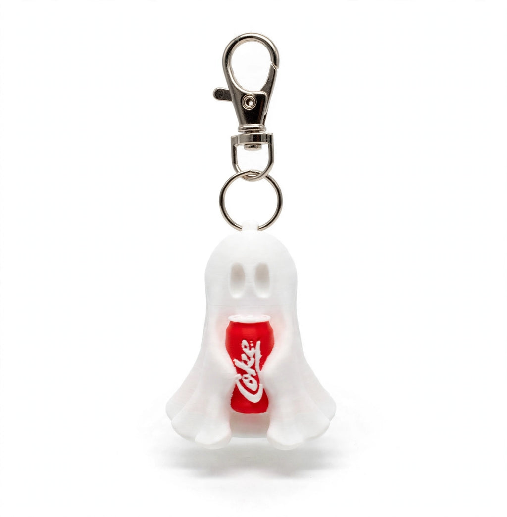 3D Printed Ghost Keychain